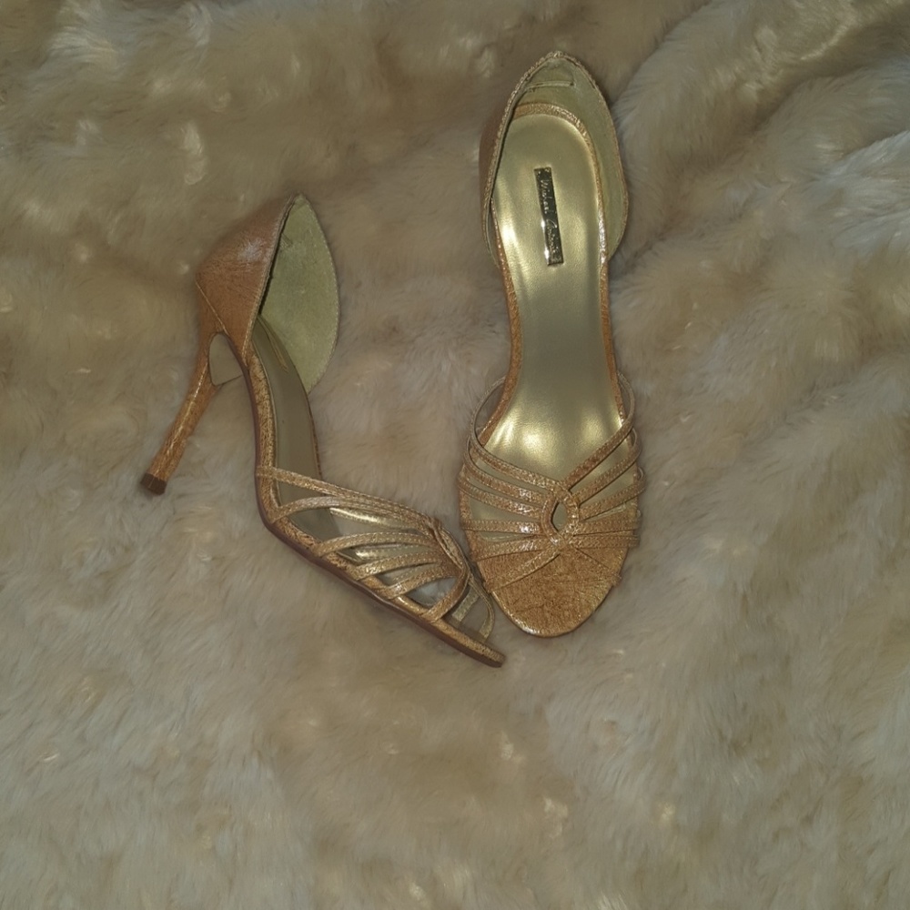 Gold heels